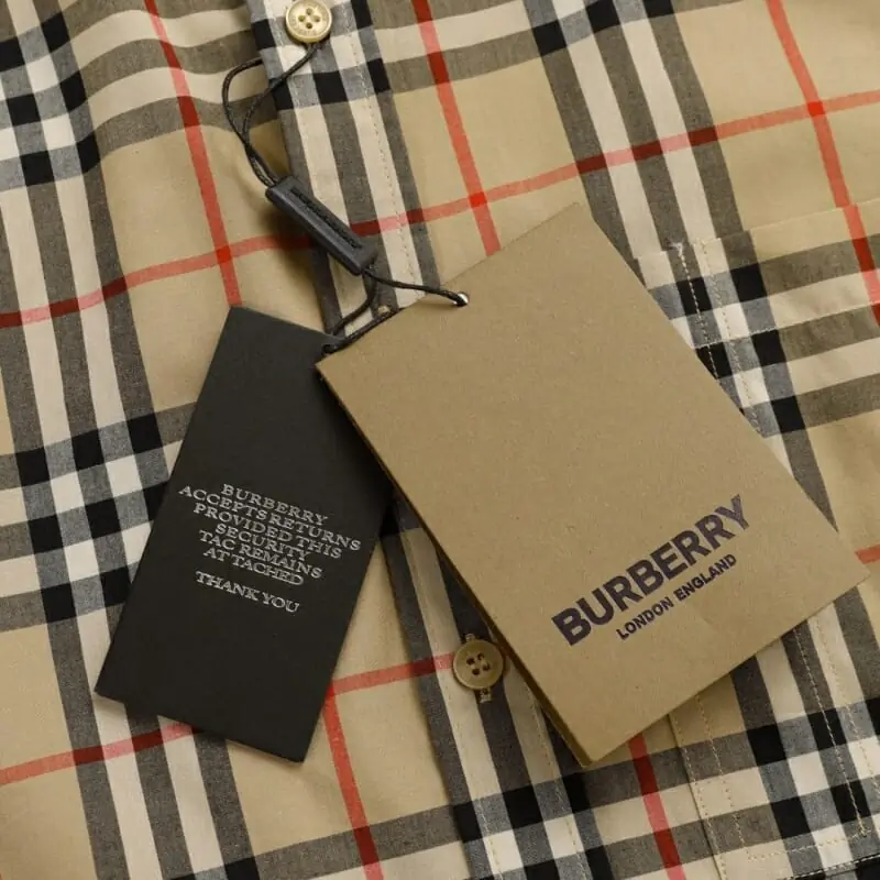 burberry chemises manches longues pour unisexe s_12373203